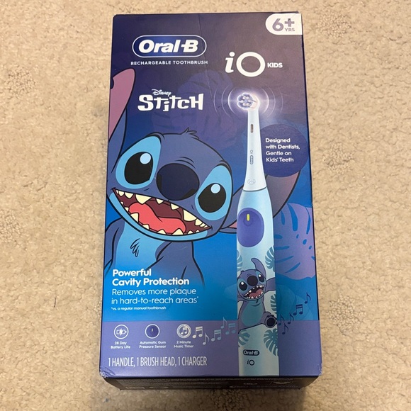 Oral-B Other - Limited Edition New in Box Oral-B iO Kids Electric Toothbrush with Stitch Design